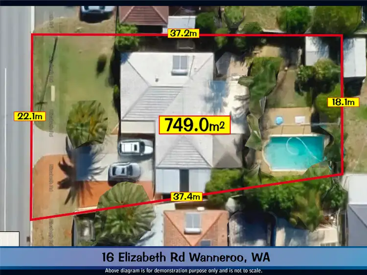 Second view of Homely house listing, 16 Elizabeth Road, Wanneroo WA 6065
