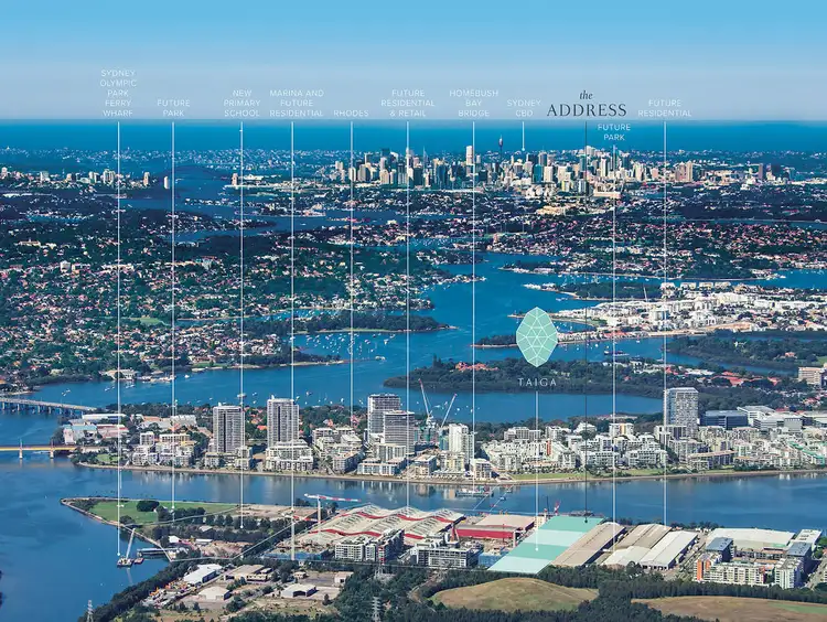 Main view of Homely apartment listing, A13.06 & A23.08/7-17 Verona Drive, Wentworth Point NSW 2127