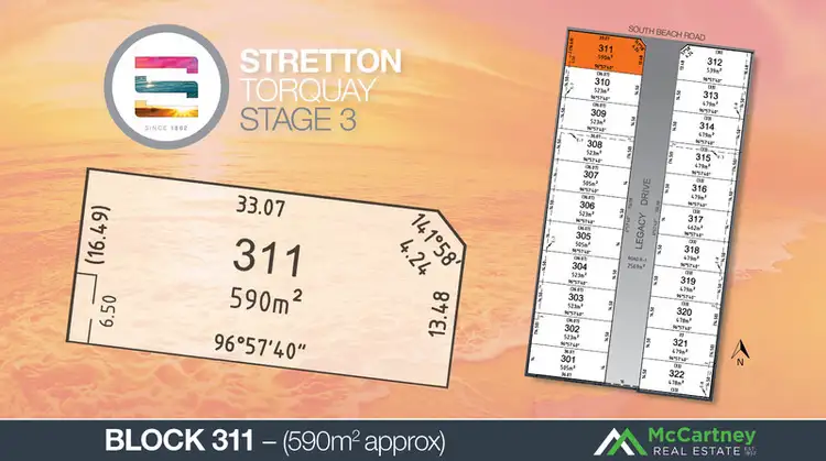 LOT 311, STRETTON ESTATE STAGE 3, Torquay VIC 3228