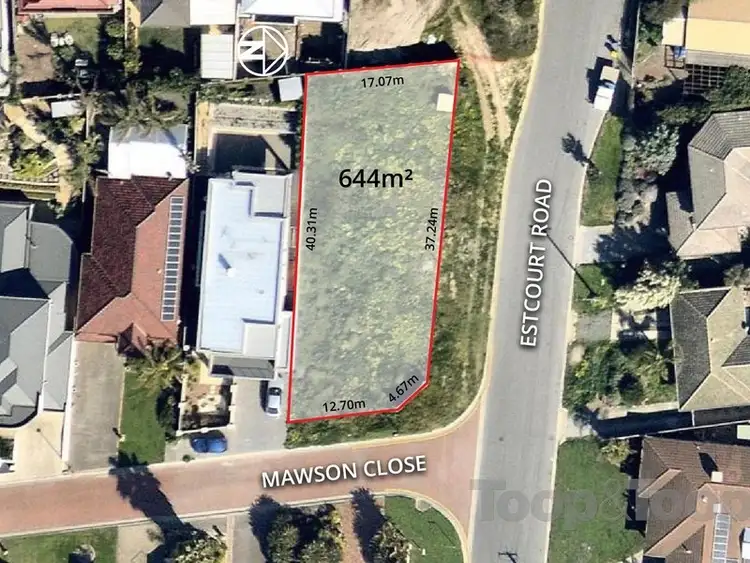 Main view of Homely land listing, 18 Mawson Close, Tennyson SA 5022