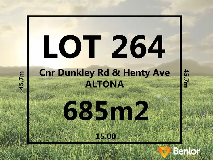 LOT 264 Cnr of Dunkley Rd & Henty Avenue, Altona VIC 3018