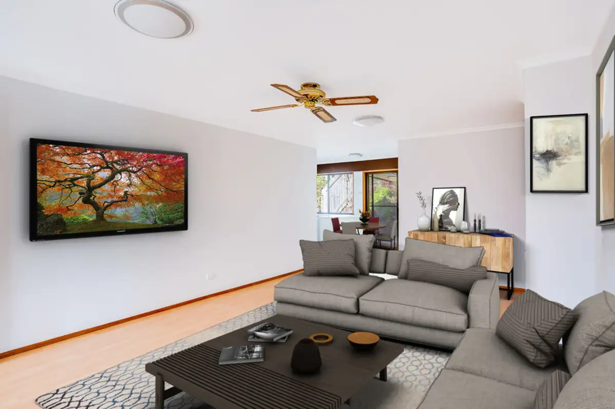 Main view of Homely semi-detached listing, 1/23 Richard Crescent, Highland Park QLD 4211