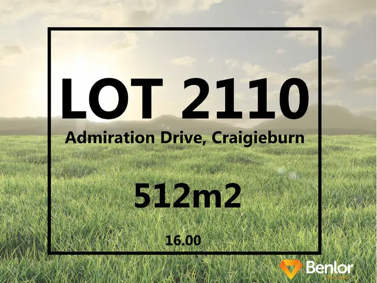 Main view of Homely land listing, LOT 2110 Admiration Drive, Craigieburn VIC 3064