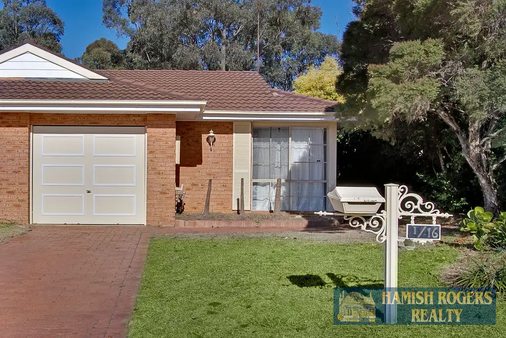 Main view of Homely semi-detached listing, 1/16 Juliana Place, Bligh Park NSW 2756