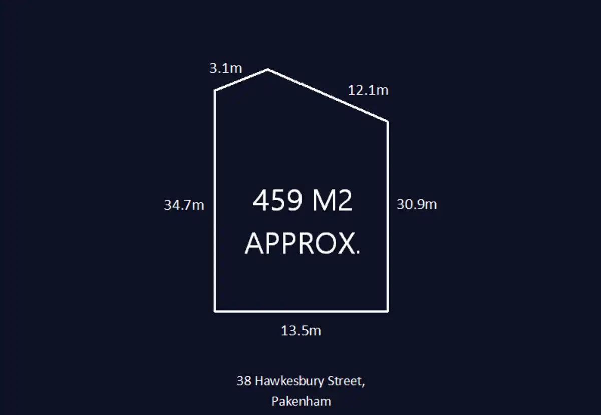 Main view of Homely land listing, 38 Hawkesbury Street, Pakenham VIC 3810