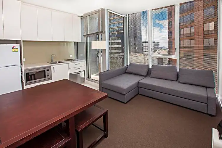 Main view of Homely apartment listing, 1502/8 Franklin Street, Melbourne VIC 3000