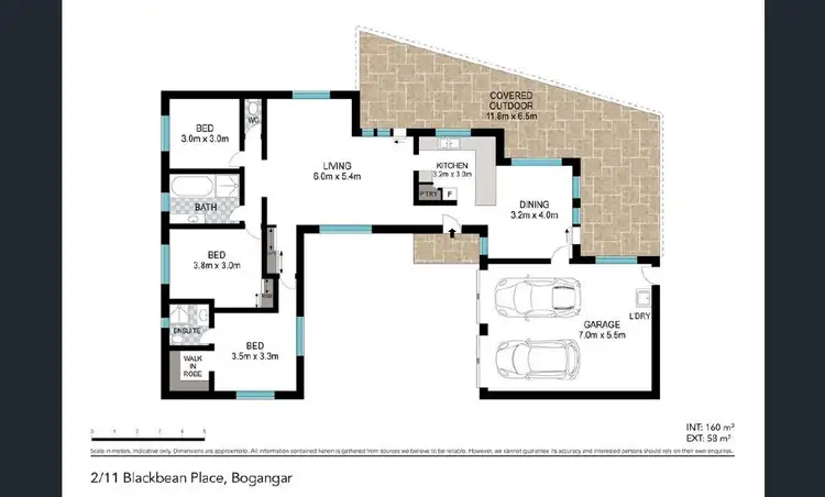 Fourth view of Homely semi-detached listing, 2/11 Blackbean Place, Bogangar NSW 2488