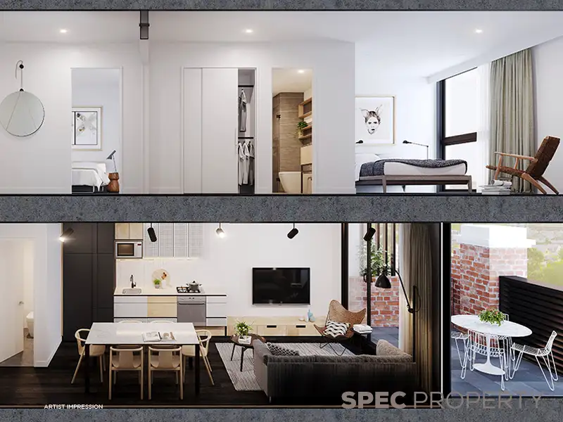 Main view of Homely apartment listing, 107/466-482 Smith Street, Collingwood VIC 3066