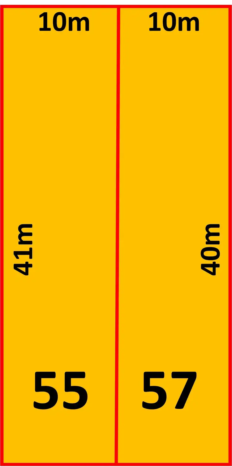 Second view of Homely land listing, 55-57 Hutton Avenue, Wynnum QLD 4178