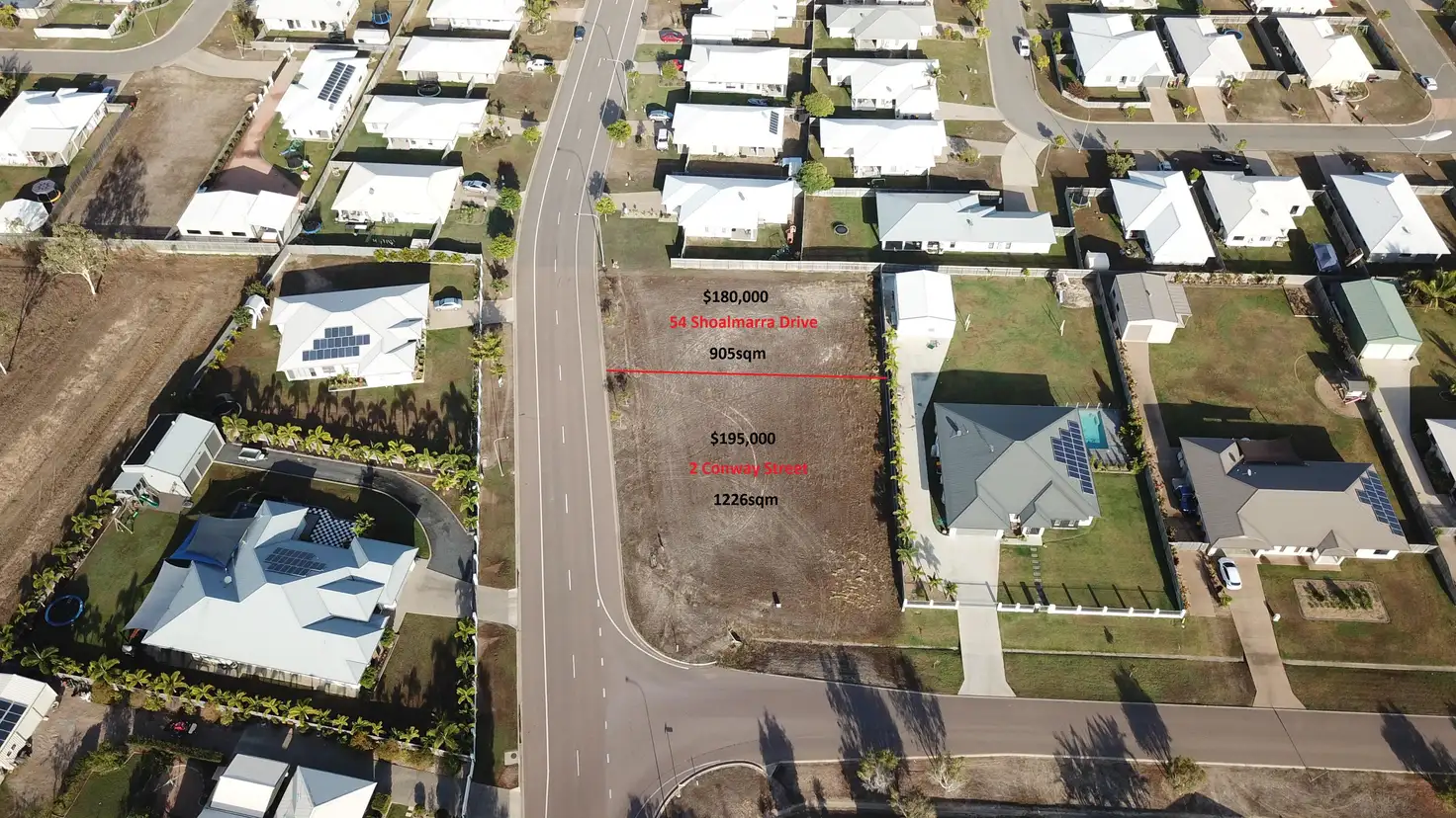 Main view of Homely land listing, 54 Shoalmarra Drive, Mount Low QLD 4818