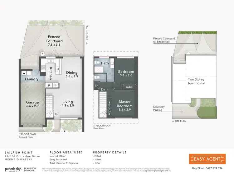 Fifth view of Homely townhouse listing, Unit 73/300 Cottesloe Drive, Mermaid Waters QLD 4218
