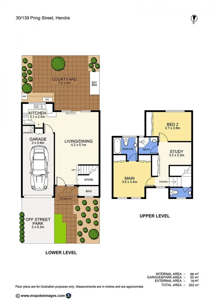 Second view of Homely townhouse listing, 139 Pring Street, Hendra QLD 4011