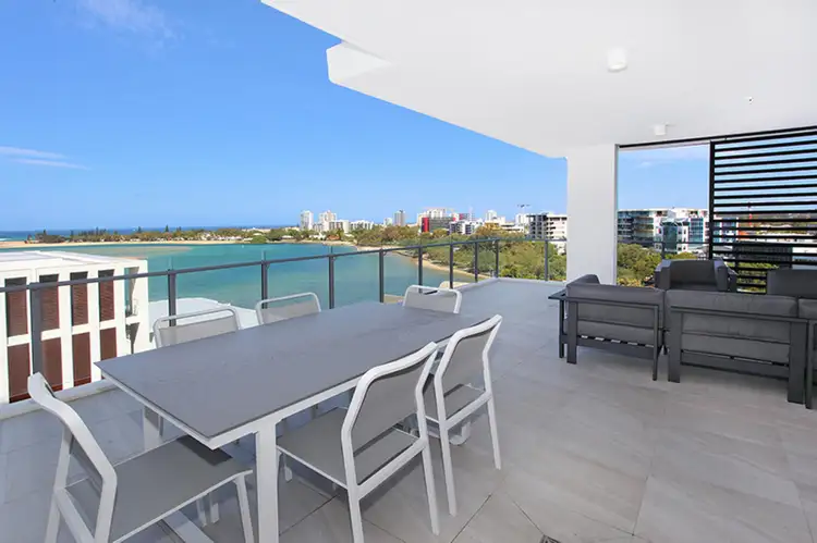 Second view of Homely apartment listing, 602/10 Duporth Avenue, Maroochydore QLD 4558