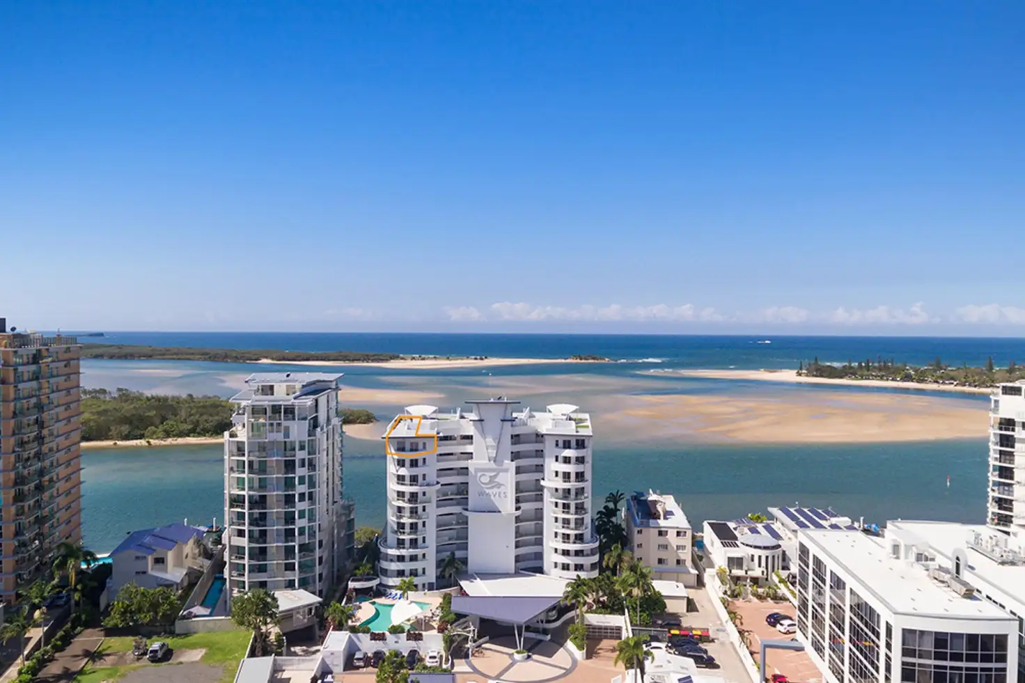 Main view of Homely apartment listing, 1001/36-38 Duporth Avenue, Maroochydore QLD 4558
