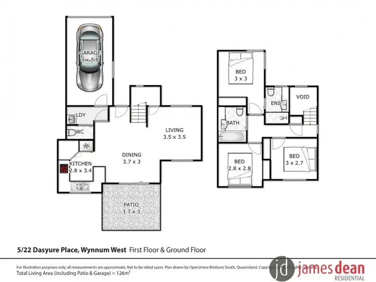 Second view of Homely townhouse listing, 5/22 Dasyure Place, Wynnum West QLD 4178