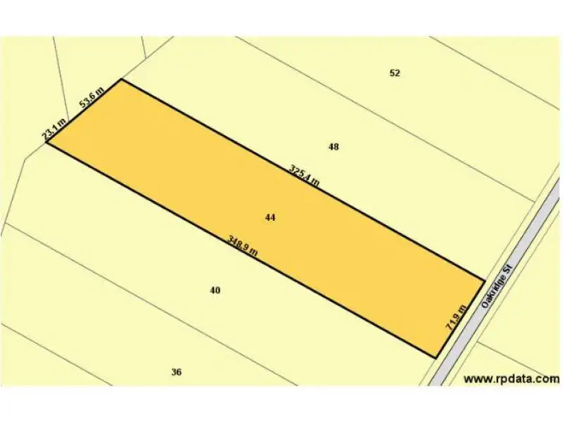 Main view of Homely land listing, 44 Oakridge Street, Burbank QLD 4156