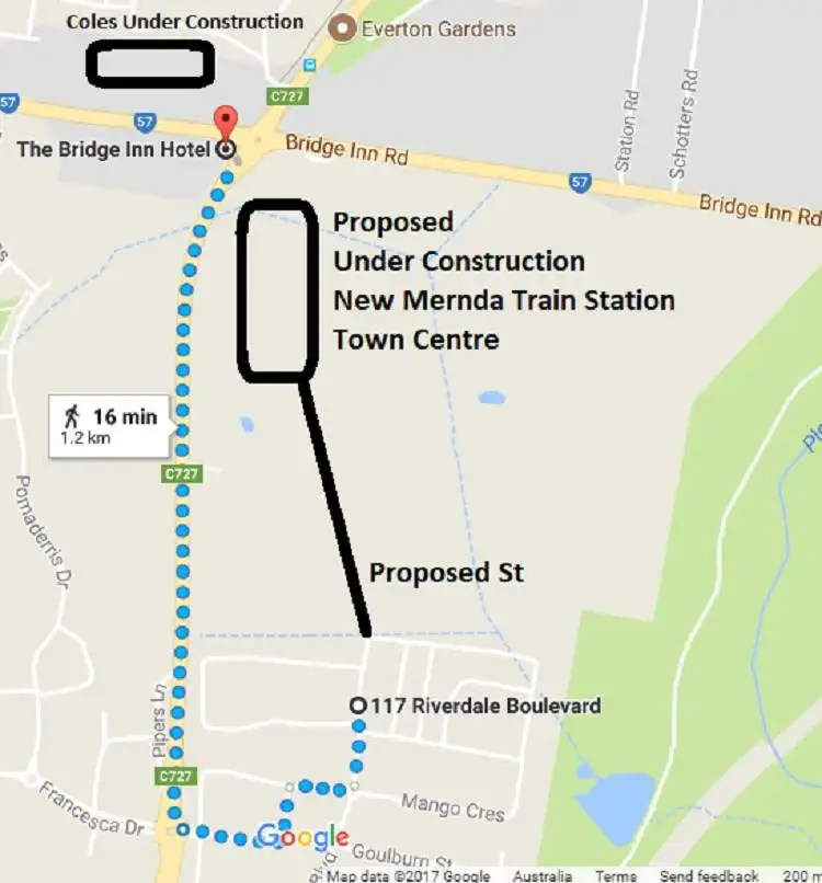 Fifth view of Homely land listing, 117 Riverdale Boulevard, Mernda VIC 3754