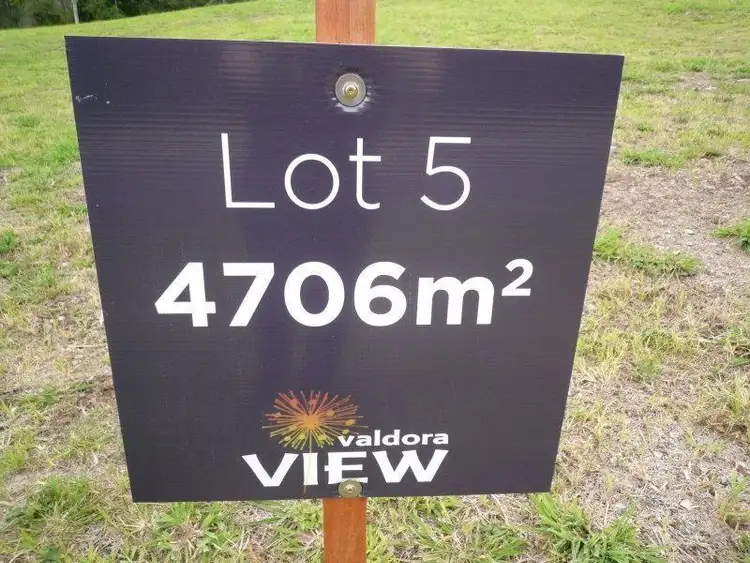 Third view of Homely land listing, 5 Valdora View, Valdora QLD 4561
