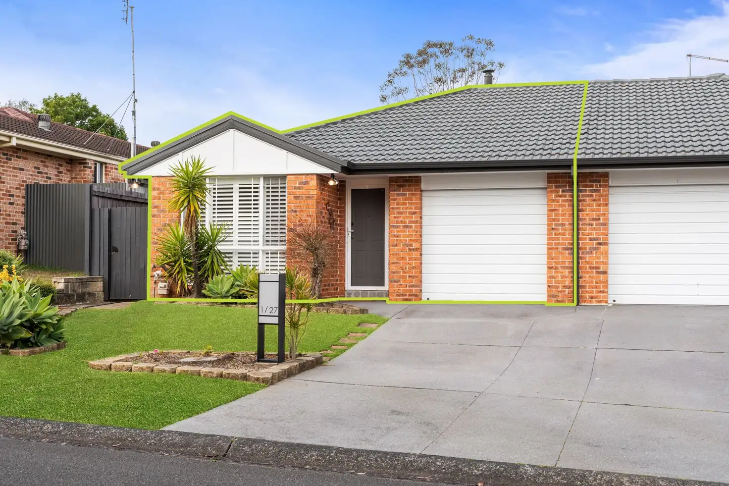 Main view of Homely semi-detached listing, 1/27 Carmel Cres, Kariong NSW 2250