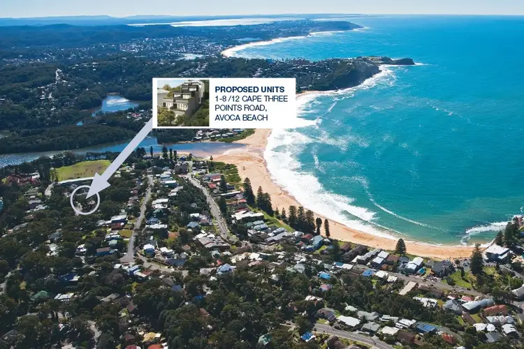 Main view of Homely unit listing, 8/12 Cape Three Points Rd, Avoca Beach NSW 2251