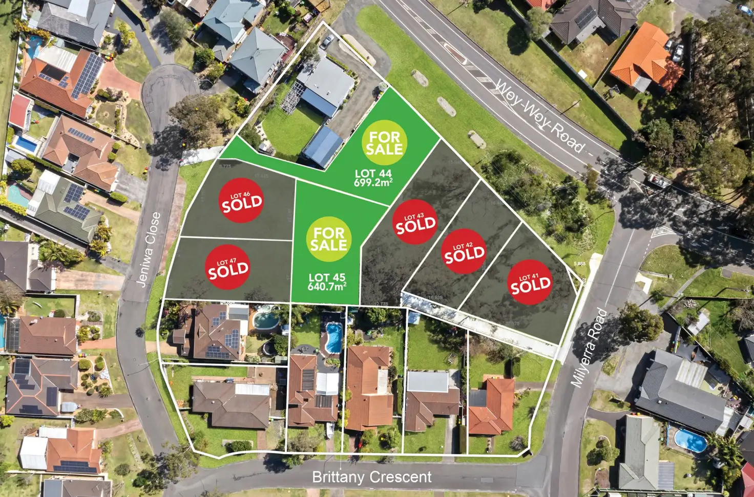 Main view of Homely land listing, Lot 44/12 Jeniwa Close, Kariong NSW 2250