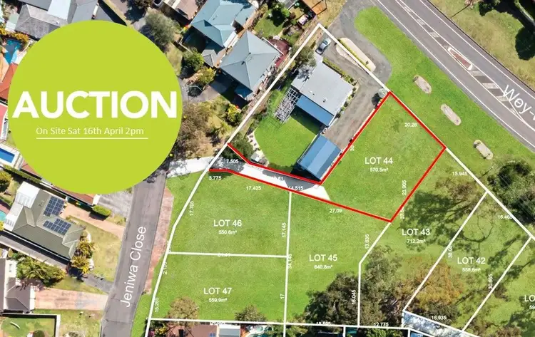 Main view of Homely land listing, 12 Jeniwa Close, Kariong NSW 2250