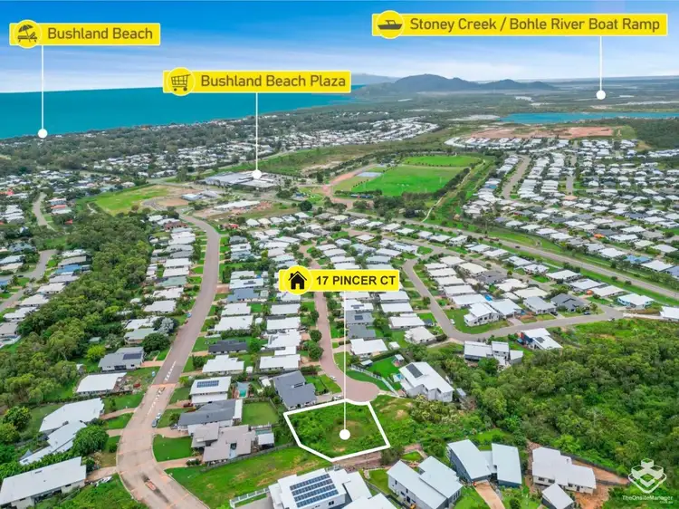 Main view of Homely land listing, 17 Pincer Court, Bushland Beach QLD 4818