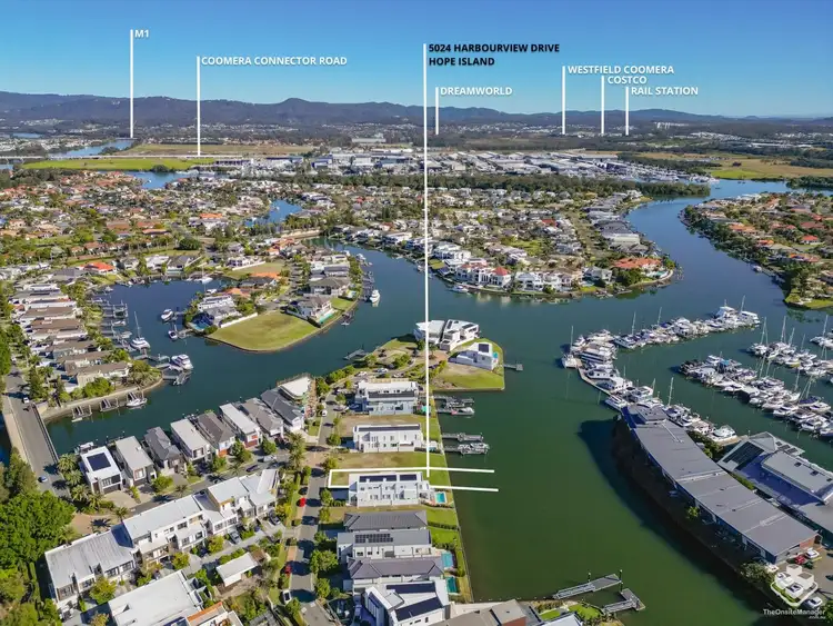 Main view of Homely land listing, 5024 Harbourview Drive, Hope Island QLD 4212