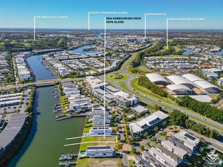 Fourth view of Homely land listing, 5024 Harbourview Drive, Hope Island QLD 4212