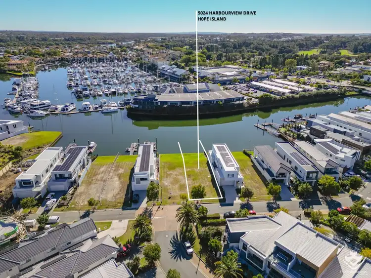 Fifth view of Homely land listing, 5024 Harbourview Drive, Hope Island QLD 4212