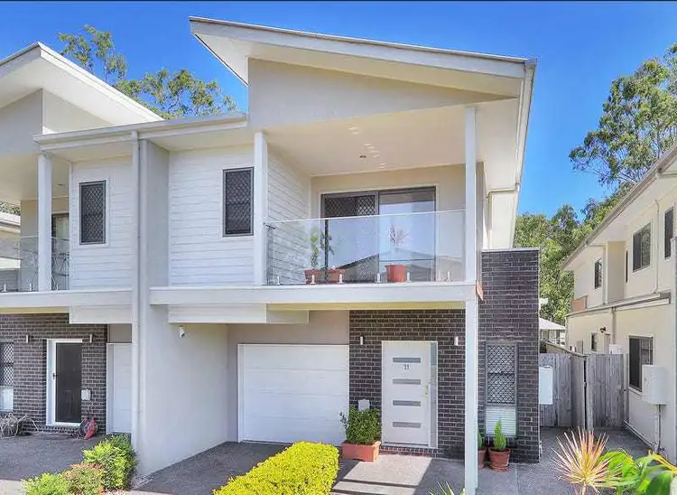 Main view of Homely semi-detached listing, 11 Greenpark Street, Runcorn QLD 4113