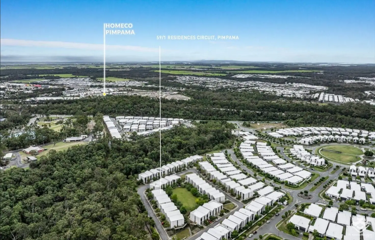 Main view of Homely townhouse listing, 59/1 Residences Circuit, Pimpama QLD 4209