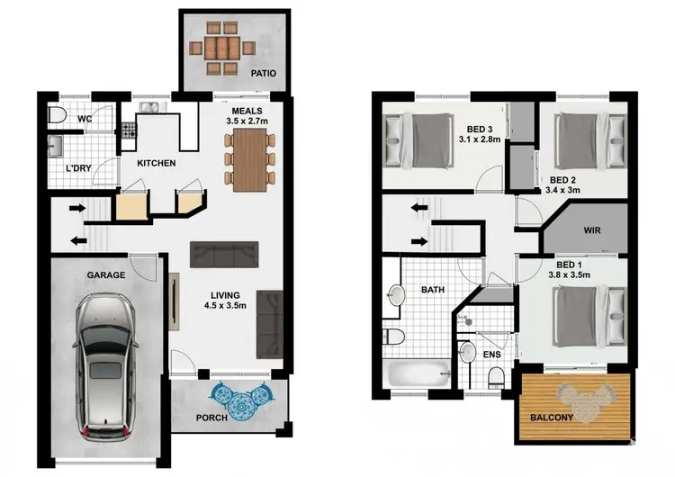 Fifth view of Homely townhouse listing, ID:21165153/8 Ruocco Street, Bracken Ridge QLD 4017