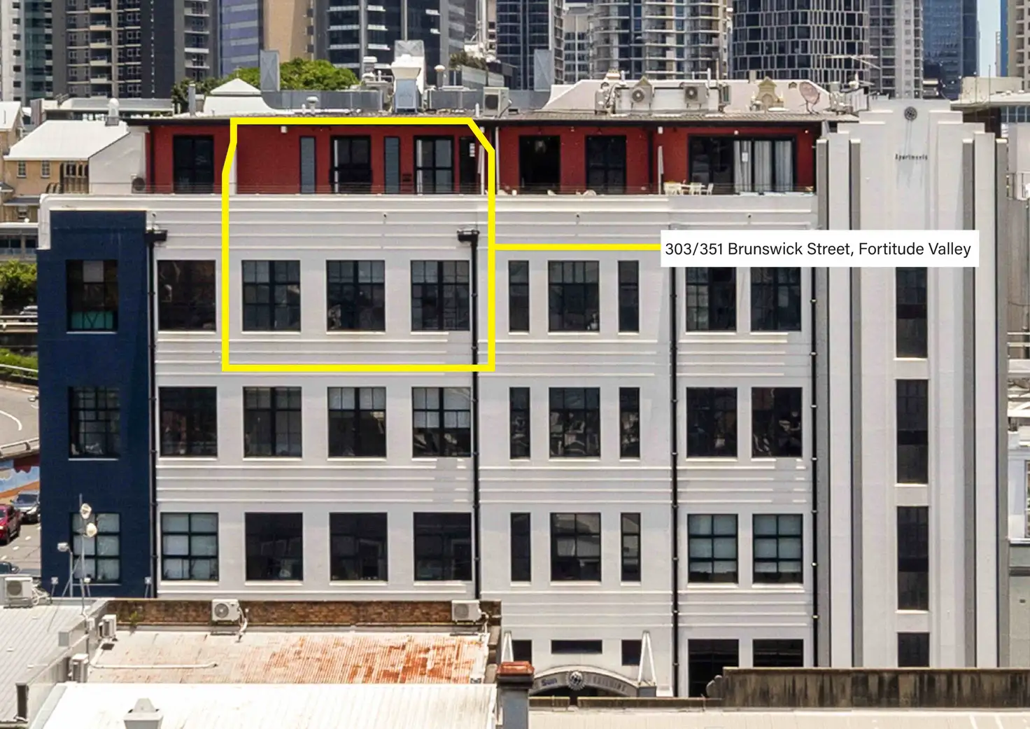 Main view of Homely apartment listing, ID:21166295/351-373 Brunswick Street, Fortitude Valley QLD 4006