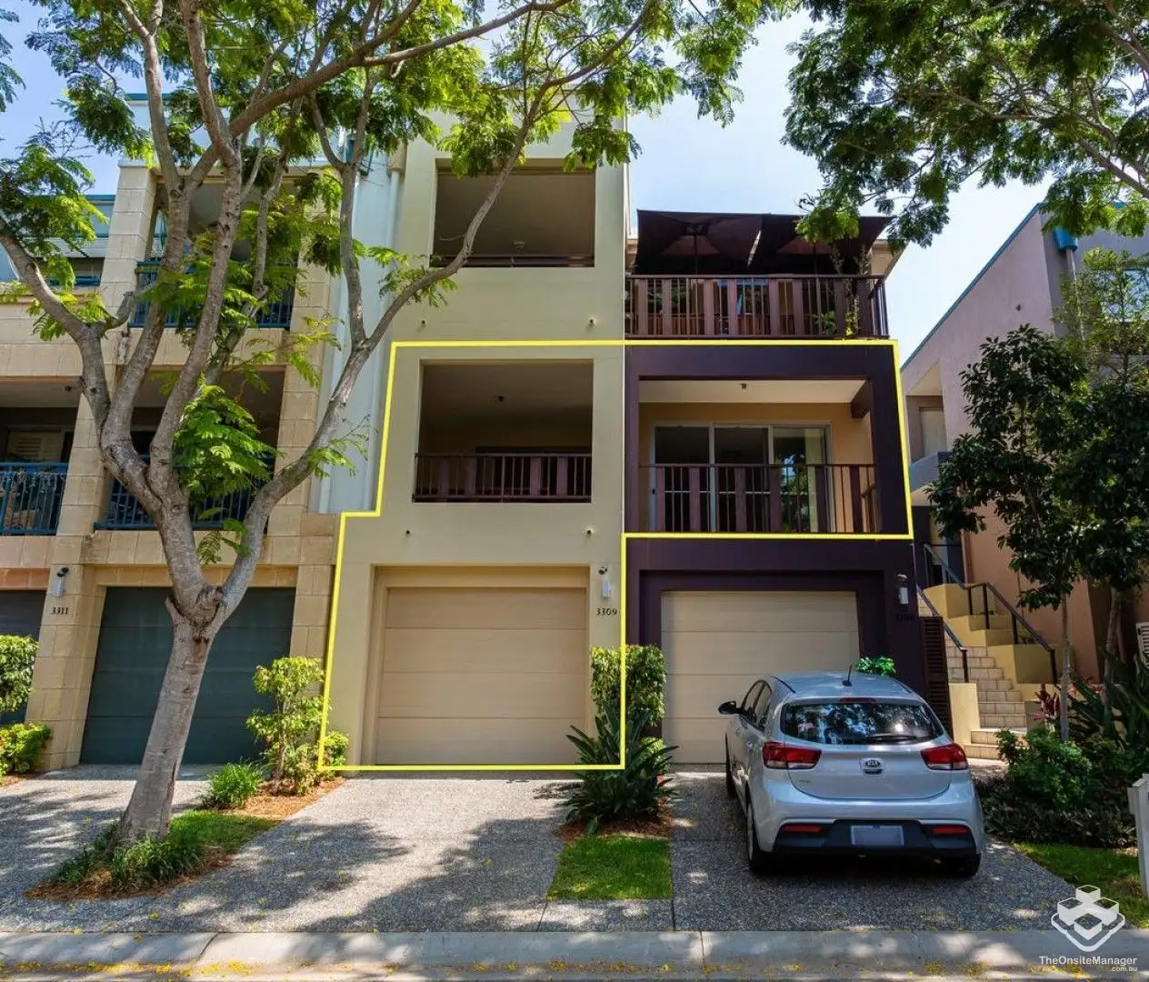 Main view of Homely villa listing, 3309 Central Place, Carrara QLD 4211