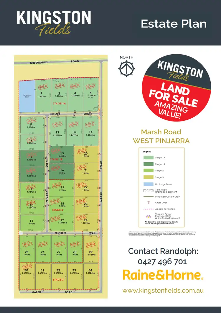 Third view of Homely land listing, LOT 34 Marsh Road, West Pinjarra WA 6208