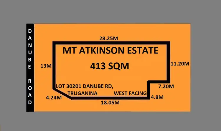 Main view of Homely land listing, Lot 30201 Danube Road, Truganina VIC 3029