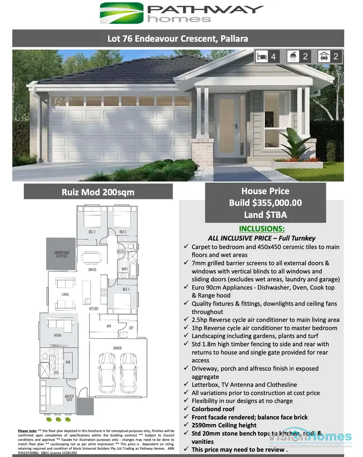 Third view of Homely land listing, 22 ENDEAVOUR CRESCENT, Pallara QLD 4110
