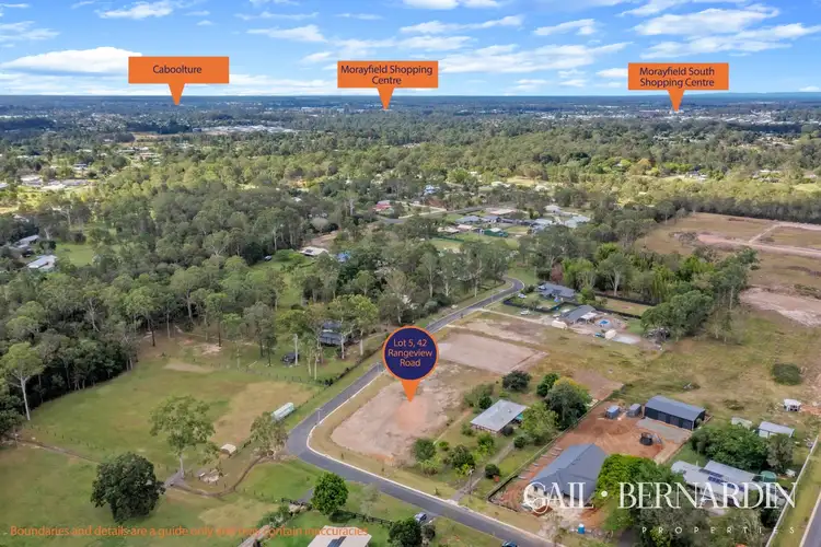 Main view of Homely land listing, LOT 5 (proposed), 42 Rangeview Road, Morayfield QLD 4506