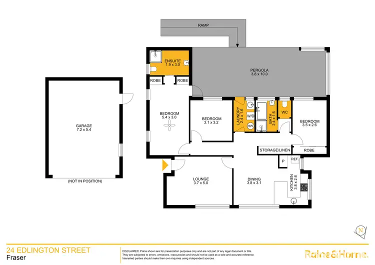 Second view of Homely house listing, 24 Edlington Street, Fraser ACT 2615