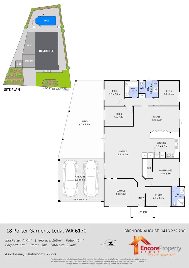 Third view of Homely house listing, 18 Porter Gardens, Leda WA 6170