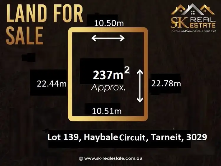 Lot 139 Haybale circuit, Tarneit VIC 3029