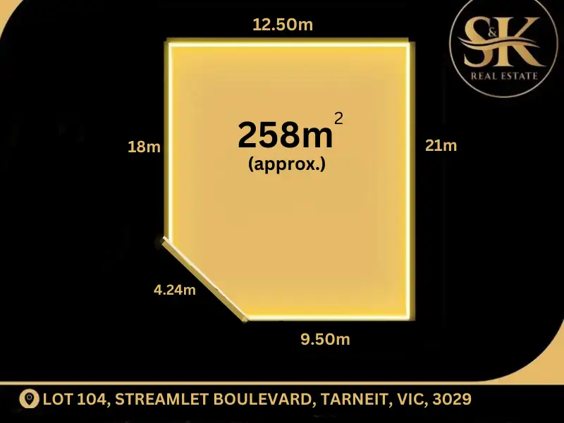Main view of Homely land listing, Lot 104 Streamlet boulevard, Tarneit VIC 3029