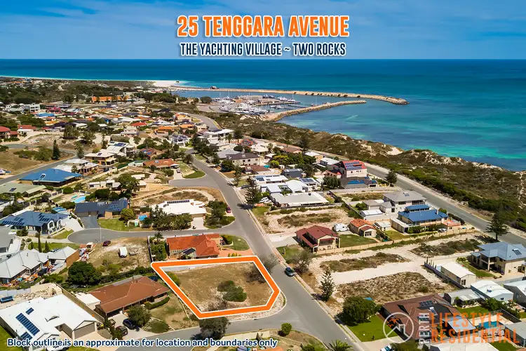 Main view of Homely land listing, 25 Tenggara Avenue, Two Rocks WA 6037