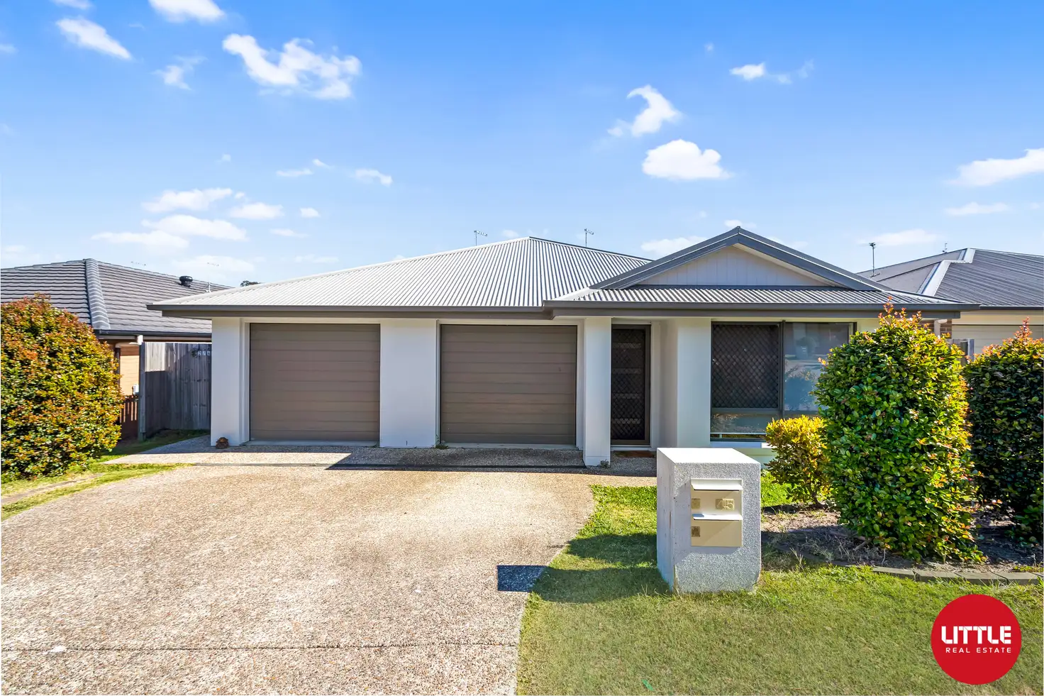 Main view of Homely semi-detached listing, 1&2/45 Ryrie Court, Park Ridge QLD 4125