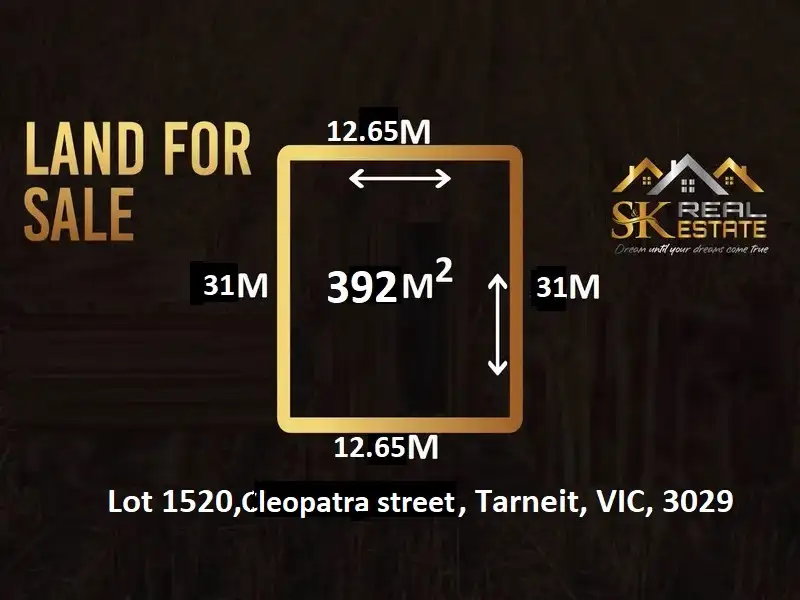 Main view of Homely land listing, Lot 1520 Cleopatra Street, Tarneit VIC 3029