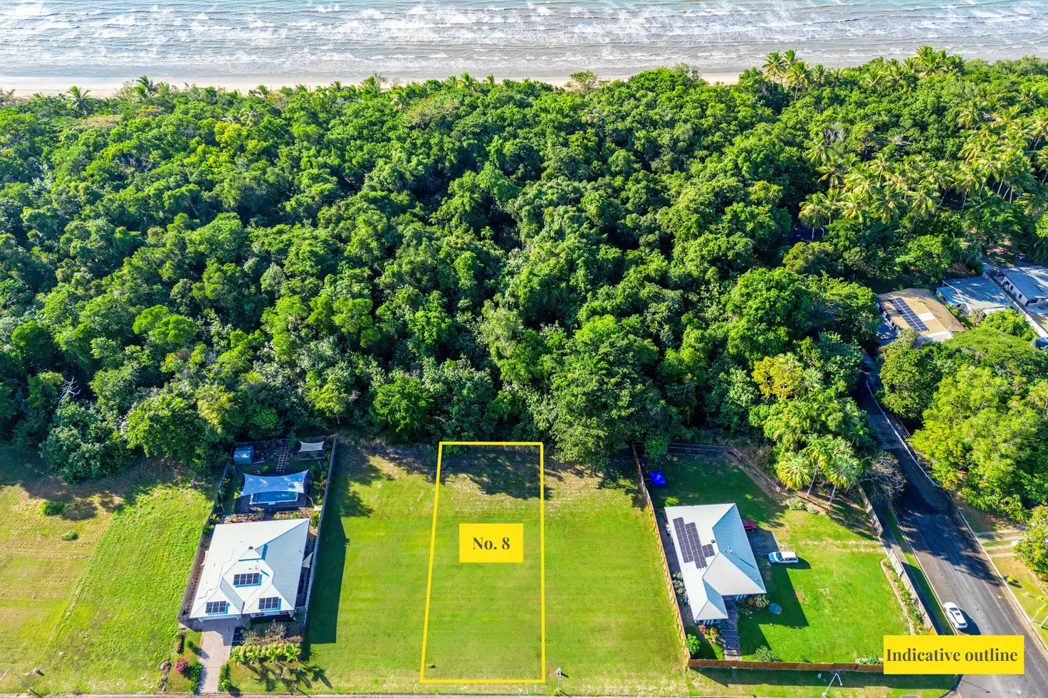Main view of Homely land listing, 8 Dewal Close, Wonga Beach QLD 4873