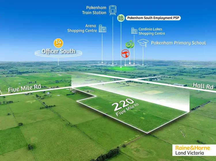 Second view of Homely land listing, 220 Five mile road, Koo Wee Rup North VIC 3981