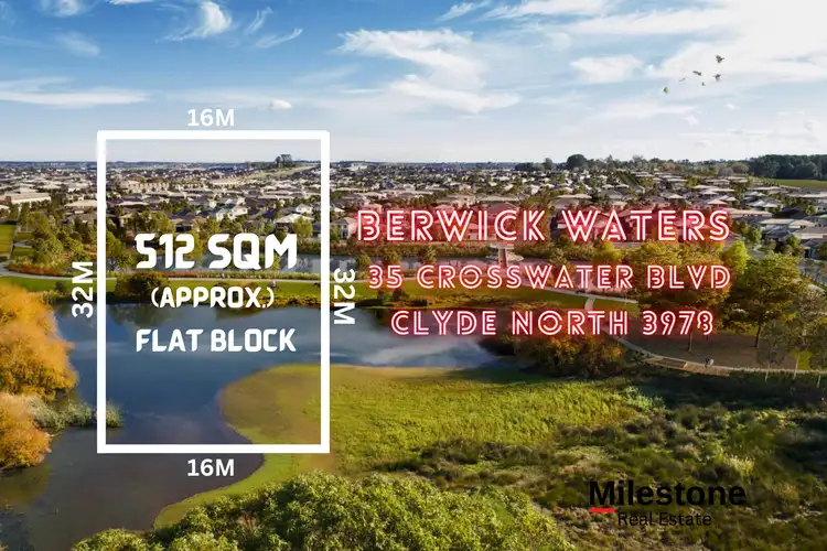 Main view of Homely land listing, 35 Crosswater Boulevard, Clyde North VIC 3978