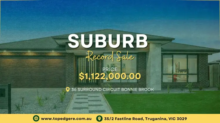 Main view of Homely house listing, 36 Surround Circuit, Bonnie Brook VIC 3335